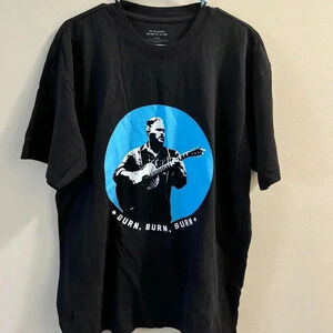 Zach Bryan Shirt Burn Burn Burn Tour Official Merch Tee